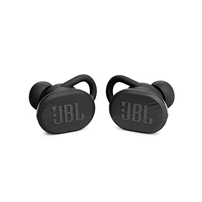 JBL Endurance Race Waterproof True Wireless Active Sport Earbuds, with Microphone, 30H Battery Life, Comfortable, dustproof, Android and Apple iOS Compatible (Black)