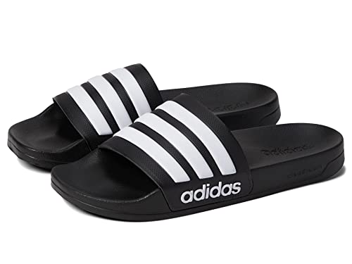 adidas Adult Adilette Shower Core Black/White/Core Black 8