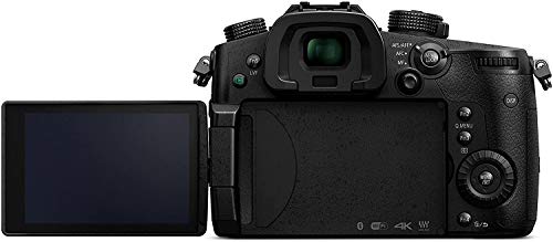 Panasonic LUMIX GH5 4K Digital Camera, 20.3 Megapixel Mirrorless Camera with Digital Live MOS Sensor, 5-Axis Dual I.S. 2.0, 4K 4:2:2 10-Bit Video, Full-Size HDMI Out, 3.2-Inch LCD, DC-GH5 (Black)