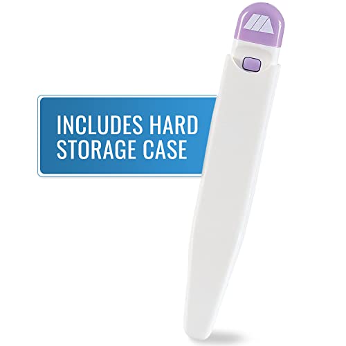 MABIS Digital Thermometer for Babies, Children and Adults for Oral, Rectal or Underarm Use Clinically Accurate Within 60 Seconds, Purple