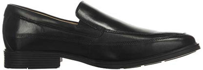Clarks mens Tilden Free Loafer, Black Leather, 15 US