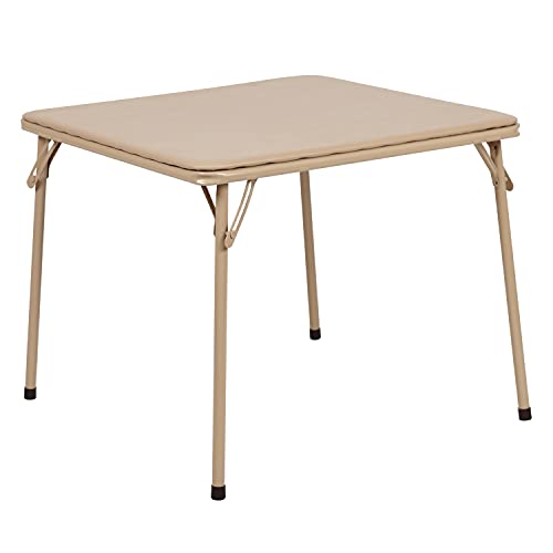 Flash Furniture Mindy Kids Tan 5 Piece Folding Table and Chair Set