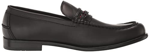GUESS Men's CAMOX Loafer, Black 001, 7.5