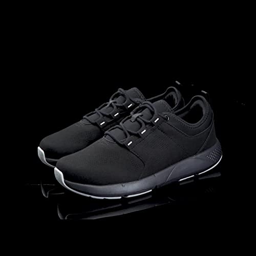 Waterproof Work Sneakers For Men Or Women Non Slip Work Shoes Lightweight Non Slip Anti Oil Black