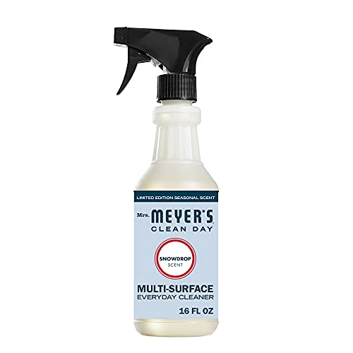 MRS. MEYER’S CLEANDAY All-Purpose Cleaner Spray, Snowdrop, 16 fl. oz