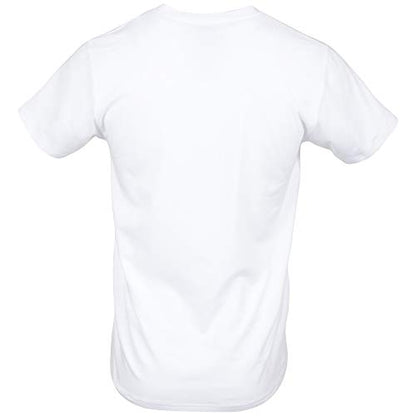 Gildan Men's Cotton Stretch T-Shirts, Multipack, Artic White (Crew 3-Pack), Medium