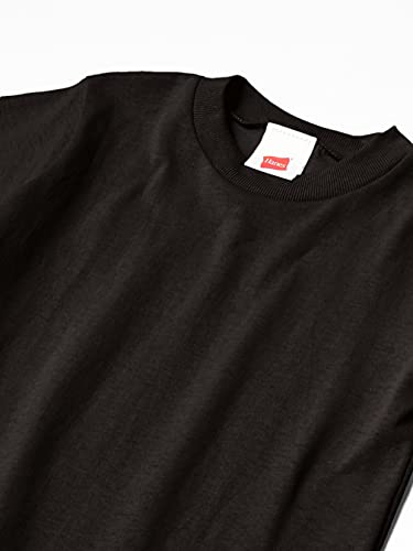 Hanes Toddler Boys' Essentials Short Sleeve T-shirt Value Pack (3-pack), Black, 3T
