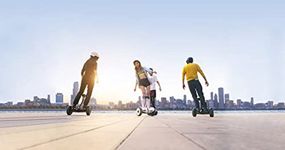 Segway Ninebot S Smart Self-Balancing Electric Scooter, Dual 400W Motor, Max 13.7 Miles Range & 10MPH, Hoverboard with LED Light, Compatible with Gokart kit