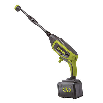 Sun Joe 24V-PP350-LTE 24-Volt IONMAX Power Cleaner Kit, W/ 2.0-Ah Battery + Charger, Water Siphon Hose, Utility Brush, and more, Portable Cleaning On-The-Go