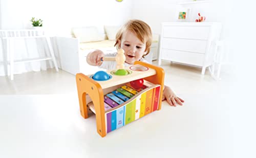 (Yellow) - Hape E0305 Early Melodies Pound and Tap Bench
