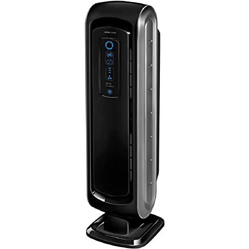 Fellowes AeraMax 90 Air Purifier for Mold, Odors, Dust, Smoke, Allergens and Germs with True HEPA Filter and 4-Stage Purification, Small Room 100-200 sq. ft., Black