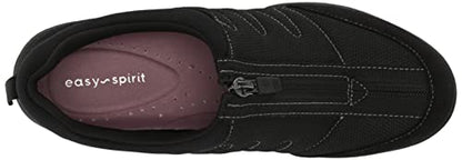 Easy Spirit Women's Bestrong2 Sneaker, Black Mesh, 9 Wide
