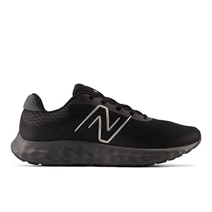 New Balance Men's 520 V8 Running Shoe, Black/Black, 10