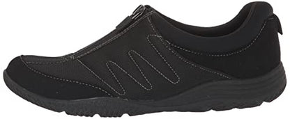 Easy Spirit Women's Bestrong2 Sneaker, Black Mesh, 9 Wide