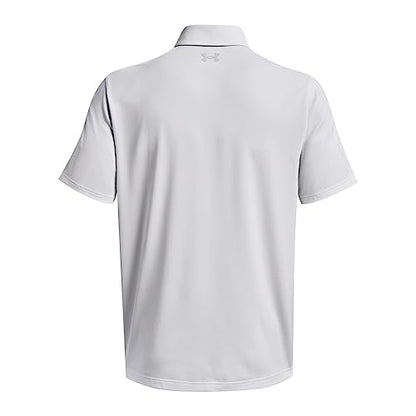 Under Armour Mens Playoff Polo 3.0 , (100) White / White / Halo Gray , Medium