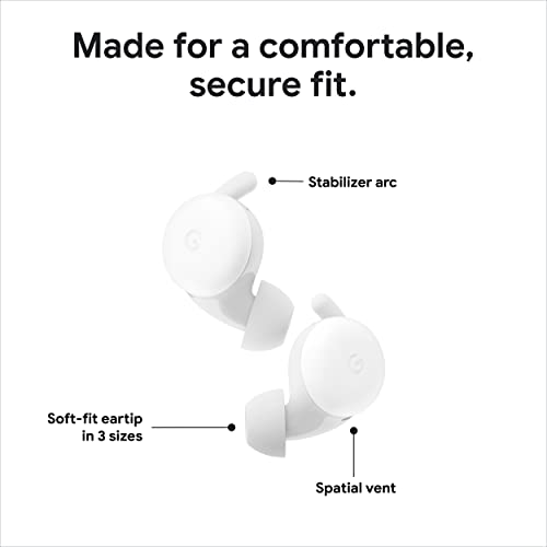 Google Pixel Buds A-Series - Wireless Earbuds - Headphones with Bluetooth - Compatible with Android - Sea