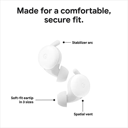 Google Pixel Buds A-Series - Wireless Earbuds - Headphones with Bluetooth - Compatible with Android - Sea