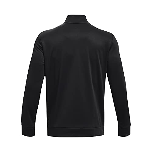 Under Armour Mens ArmourFleece 1/4 Zip , (001) Black / / Black , Small
