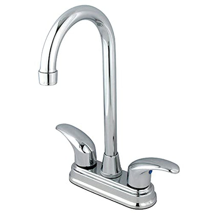 Kingston Brass KB6491LL Legacy Bar Faucet, 4-3/4", Polished Chrome