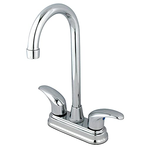 Kingston Brass KB6491LL Legacy Bar Faucet, 4-3/4", Polished Chrome