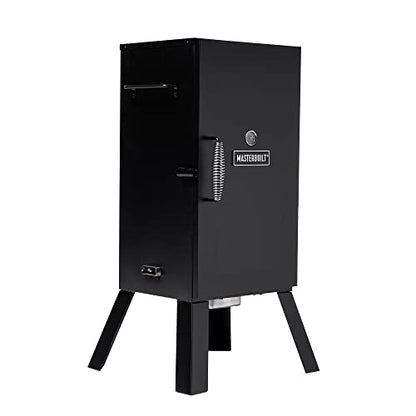 Masterbuilt MB20070210 Analog Electric Smoker with 3 Smoking Racks, 30 inch, Black