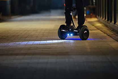 Segway Ninebot S Smart Self-Balancing Electric Scooter, Dual 400W Motor, Max 13.7 Miles Range & 10MPH, Hoverboard with LED Light, Compatible with Gokart kit