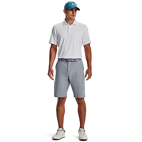 Under Armour Mens Playoff Polo 3.0 , (100) White / White / Halo Gray , Medium