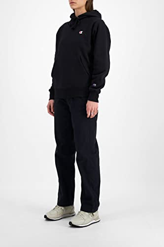 Champion Men's Reverse Weave Left Chest C Pullover, Black, X-Small