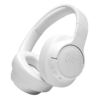 JBL Tune 760NC - Lightweight, Foldable Over-Ear Wireless Headphones with Active Noise Cancellation - White, Medium