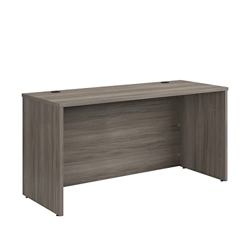 OFFICE WORKS BY SAUDER Affirm Commercial Desk 60" x 24", L: 59.06" x W: 23.47" x H: 29.29", Hudson Elm Finish