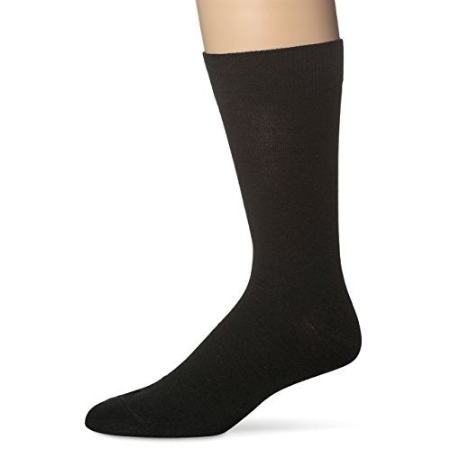 KM Legend Men's Dress Socks Classic Fine Lightweight for Formal and Casual Wear (Assorted 5 Pair Pack)