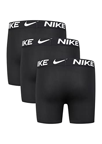Nike Boy's Dri-Fit™ Boxers 3-Pack (Big Kids) Black MD (10-12 Big Kid)