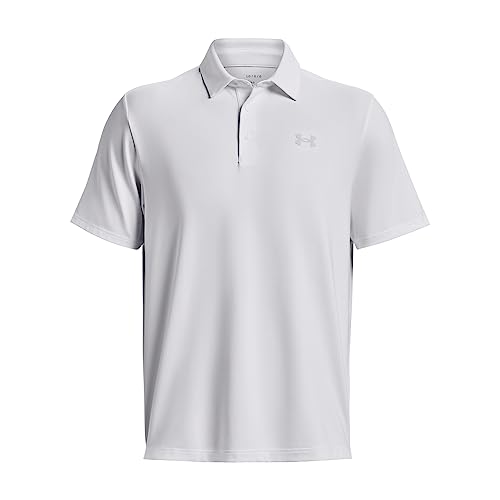 Under Armour Mens Playoff Polo 3.0 , (100) White / White / Halo Gray , Medium