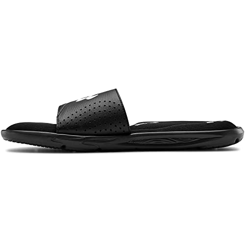 Under Armour Men's Ignite VI Slide Sandal, Black (003)/Black, 9