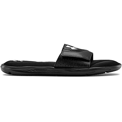 Under Armour Men's Ignite VI Slide Sandal, Black (003)/Black, 9