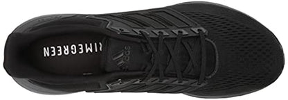 adidas Men's EQ21 Trail Running Shoe, Black/Black/Black, 9