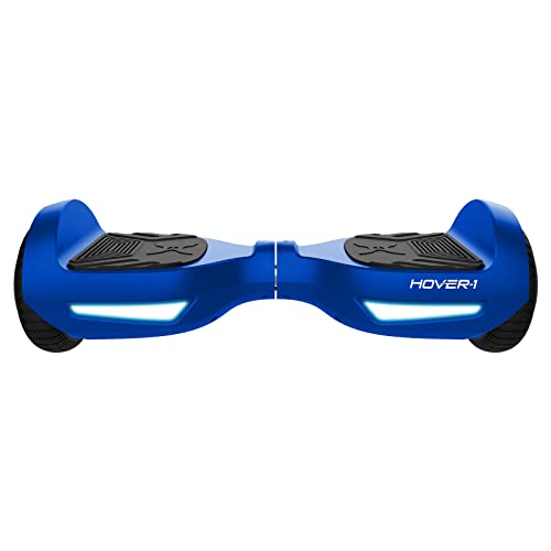 Hover-1 Dream Hoverboard Electric Scooter Light Up LED Wheels, Blue Dream , 25 x 9 x 9