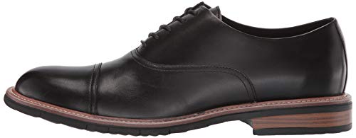 Kenneth Cole REACTION Men's Klay Flex Lace Up Bordeaux, Black, 10