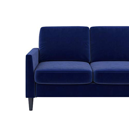 Mr. Kate Winston Sofa Sectional, Blue Velvet