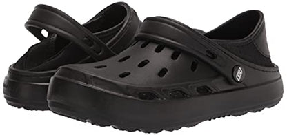 Skechers Boy's Foamies Swifters Ii Clog, Black/Black, 11 Little Kid