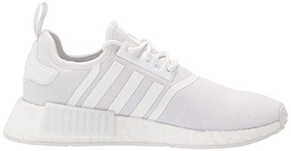 adidas Originals womens Nmd_r1's Sneaker, White/White/Silver Metallic, 7.5 US