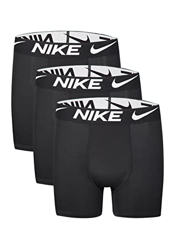 Nike Boy's Dri-Fit™ Boxers 3-Pack (Big Kids) Black MD (10-12 Big Kid)