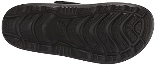 Skechers Boy's Foamies Swifters Ii Clog, Black/Black, 11 Little Kid