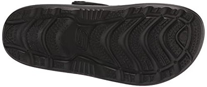 Skechers Boy's Foamies Swifters Ii Clog, Black/Black, 11 Little Kid