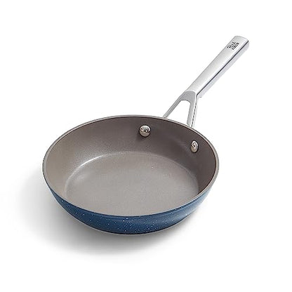 ROCKURWOK 8-Inch Ceramic Pan, Non Stick Frying Pans, Nonstick Ideal for Omelets and Eggs, Ceramic Pan, Durable Skillet PTFE & PFOA & PFAS Free, Induction Safe, Oven and Dishwasher Friendly