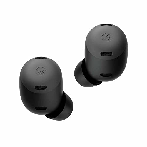 Google Pixel Buds Pro - Noise Canceling Earbuds - Up to 31 Hour Battery Life with Charging Case - Bluetooth Headphones - Compatible with Wireless Charging - Charcoal