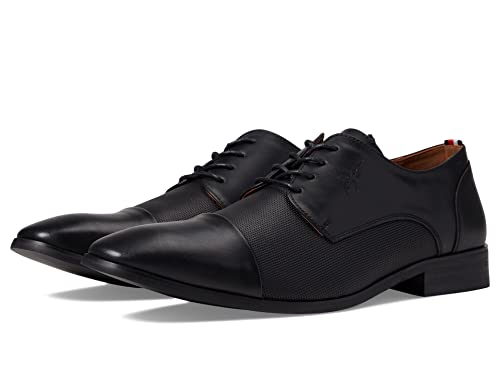 Tommy Hilfiger Men's Sheldon Oxford, Black 001, 9M