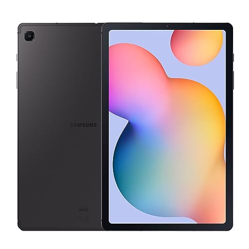 SAMSUNG Galaxy Tab S6 Lite 10.4" 128GB Android Tablet, LCD Screen, S Pen Included, Slim Metal Design, AKG Dual Speakers, 8MP Rear Camera, Long Lasting Battery, US Version, 2022, Oxford Gray