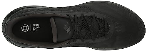 adidas Men's Supernova 3 Sneaker, Core Black/Core Black/Carbon, 10