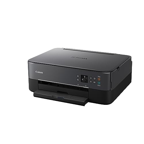 Canon PIXMA TS6420a All-in-One Wireless Inkjet Printer [Print,Copy,Scan], Black, Works with Alexa